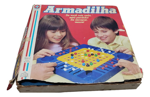 Jogo Armadilha Estrela Anos 80 (incompleto Faltam Bolinhas) (Usado)