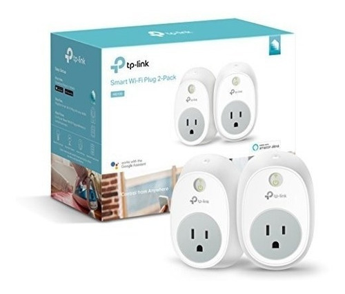 Imagen 1 de 6 de Kasa Smart Wifi Plug De Tplink 2pack Controle Sus Dispositiv