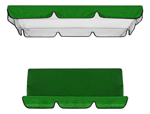 Juego De Cubierta De Dosel Para Columpio De Patio Funda De