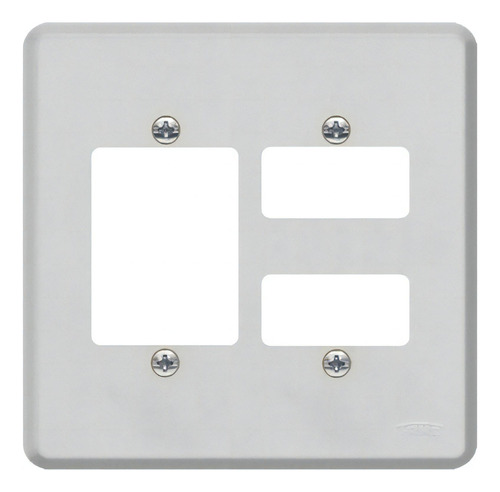 Placa 4x4 F32d Gris Cinza Fame