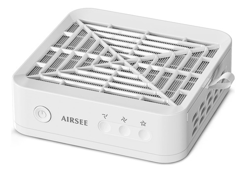 Airsee Gd3 - Colector De Polvo De Unas De 3 Engranajes, Pote