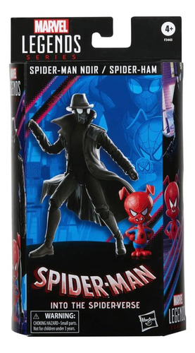 Boneco Marvel Spider-man Noir E Spider-ham - F3443 Hasbro