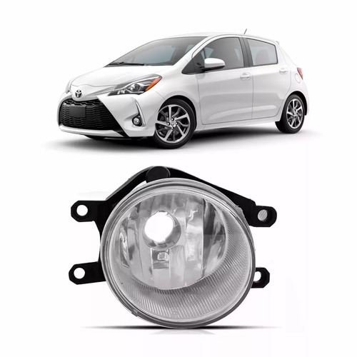 Imagen 3 de 9 de Faro Auxiliar Antiniebla Toyota Yaris 2016 2017 2018