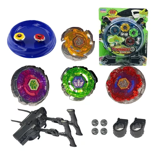 Beyblade Lançador De Corda +super Lançador De Mão Tipo Grip