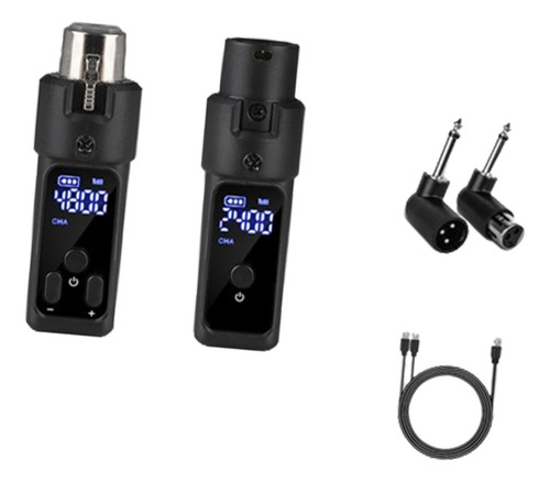Receptor Transmisor De Micrófono Recargable, 1 Transmitir