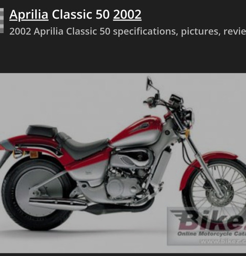 Aprilia Custon 50
