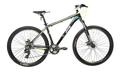Bicicleta Jeep Aro 27,5 Vesubio Negra/amari(envio Gratis Rm)