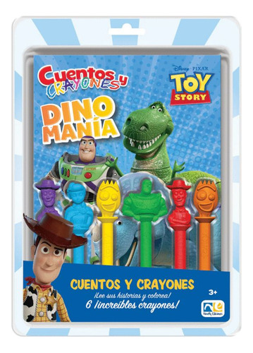 Cuentos Y Crayones Toy Story / Pd., De Novelty Ediciones., Vol. 1. Editorial Novelty Ediciones Infantil, Tapa Dura, Edición 01 En Español, 2021