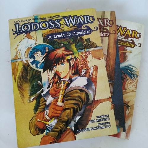 Lodoss War A Lenda Do Cavaleiro 1 Ao 3 / Inicie Sua Coleção