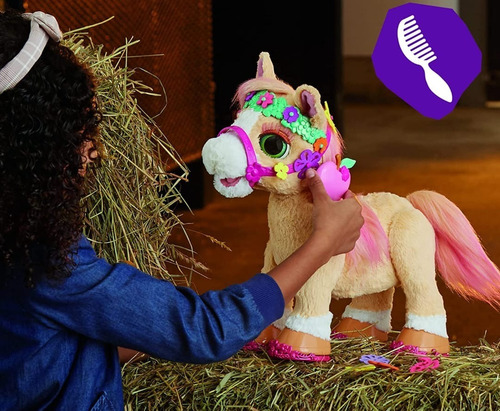 Peluche Electrónico Fur Real Canela Mi Poni Cn Estilo 26 Acc