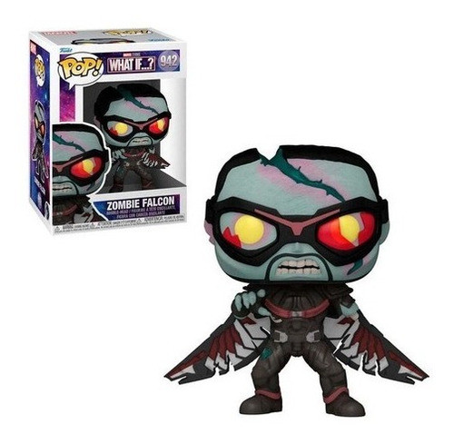 Funko Pop Falcon Zombie #942 - What If? Marvel