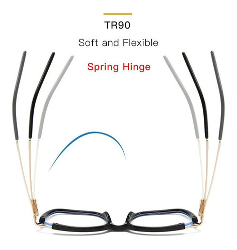 Imagen 5 de 9 de Lentes Armazón Ultraligero Hipster Oftalmicos Tr90