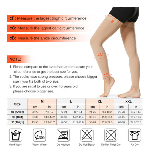 Calcetines De Compresión Para Hombre, Para Varices Y Mujeres