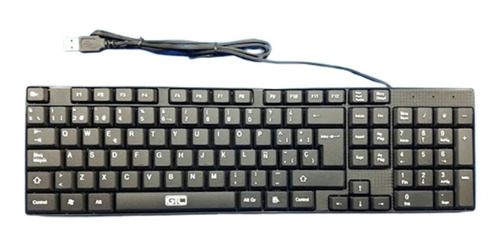 Teclado Gtc Usb  Kbg-204 (103 Teclas)