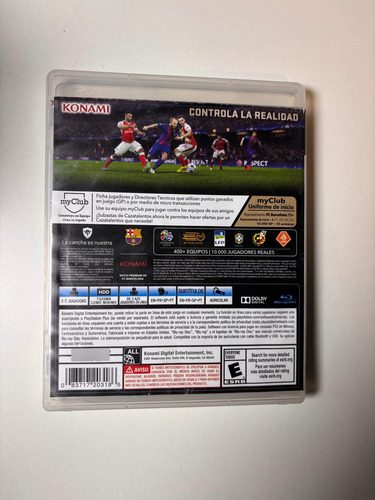 Pack Juegos Ps3 Pes 2016 Pes 2017 (Usado)