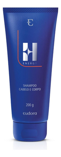 Eudora Shampoo Cabelo E Corpo H Energy 200g