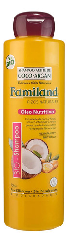 Shampoo Coco Argán Con Óleo Micelar 750 Ml