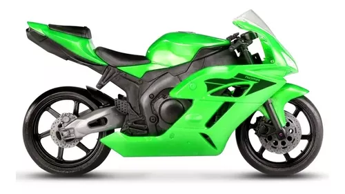 Roma moto corrida de brinquedo super bikes motor cycle verde em