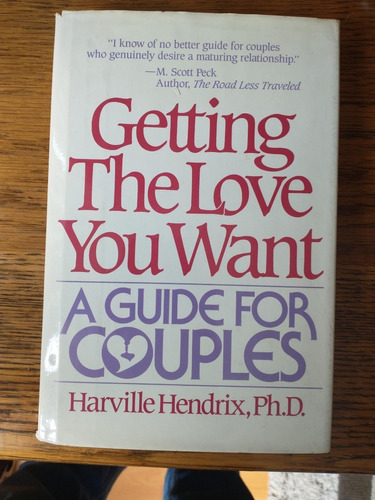 Getting The Love You Want Guide For Couples Harville Hendrix