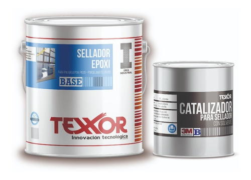 Fijador Sellador Pisos Epoxi Porcelanato 4 Lts Colores