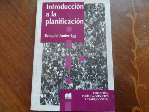 Libro Introducción A La Planificación E Ander-egg