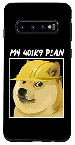 Funda Para Galaxy S10 Dogecoin Plastico