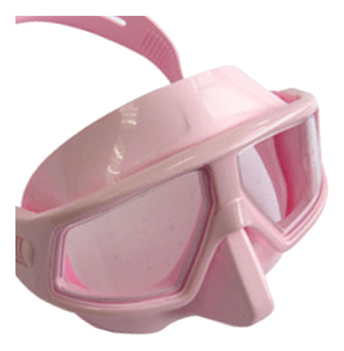Máscara De Buceo Máscara De Snorkel Panorámica Rosado