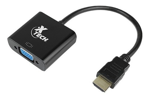 Adaptador De Video Vga Hembra Hdmi Macho 1080p Hd