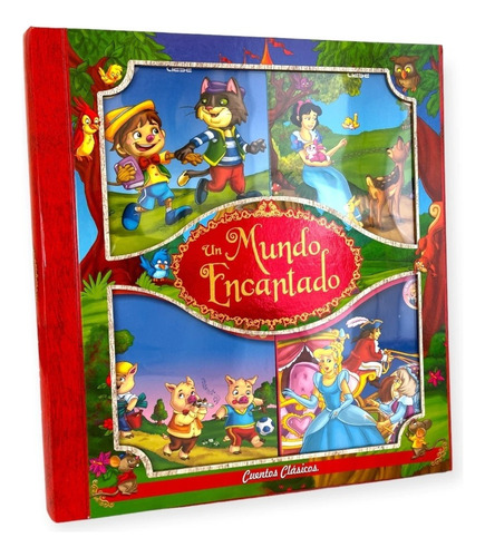 Un Mundo Encantado - Valija Colección De 8 Cuentos Clásicos