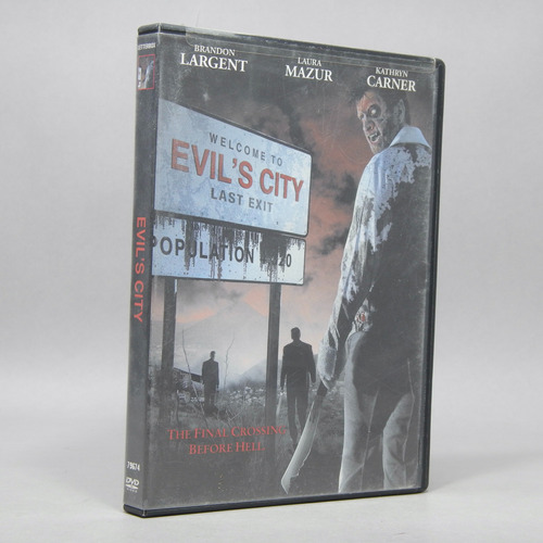 Dvd Welcome To Evils City As Exit Brandon Largent Ll6