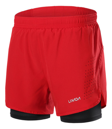 Wpd Pantalones Cortos Deportivos 2 En 1 Para Correr Y