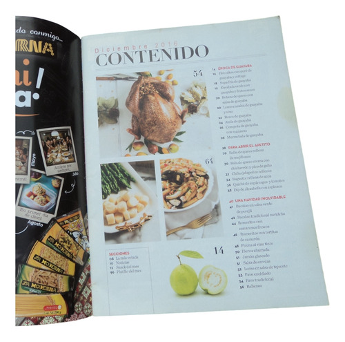 Revista Cocina Fácil. Especial Navidad. Pierna Ahumada. Pavo (Usado)