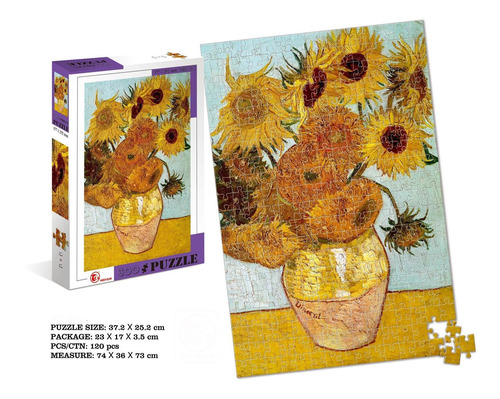 Puzzle 300 Pcs Van Gogh- Girasoles