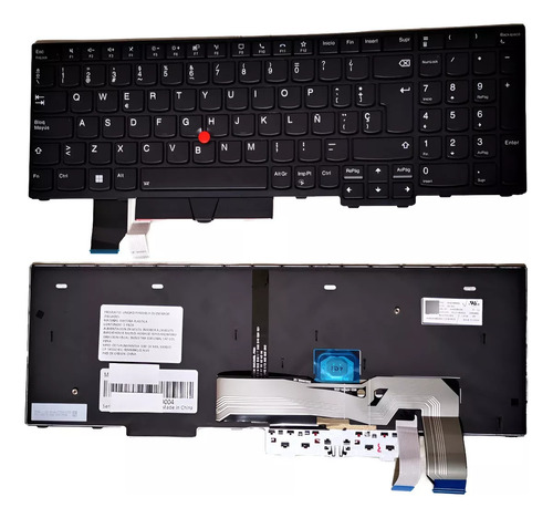 Teclado Lenovo Thinkpad L15 Gen 1 G2type 20u3, 20u4,20u7 Spa