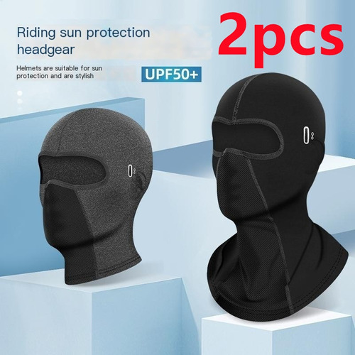 2*máscara De Protección Solar Para Ciclistas Helado En