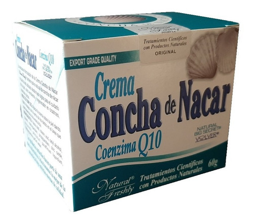 Concha De Nacar 60g - Crema Blanqueadora - Natural Freshly