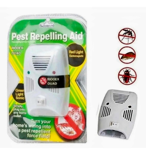 Imagen 5 de 6 de Repelente Electrónico De Mosquitos, Ratones Ultrasonido