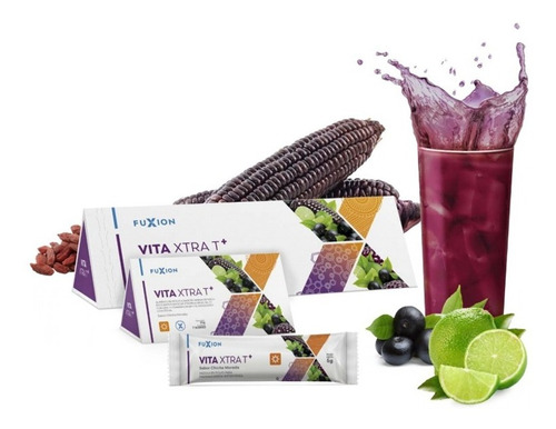Vita Energia Xtrat+ Fuxion Vitaminas, Energizante Natural