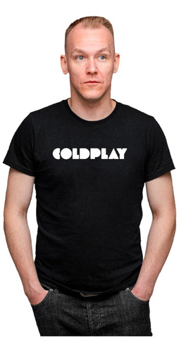 Remera Coldplay - Algodón 1ra Calidad