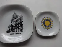 Comprar 2 Plato Militar Liceo Militar Gral San Martin Antiguo Lote