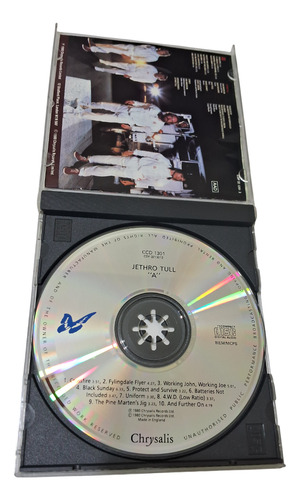 Jethro Tull A Cd Uk Estándar