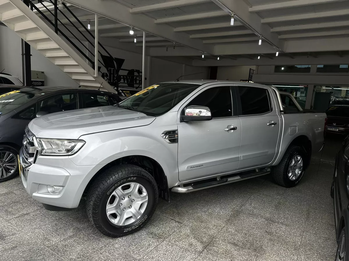 Ford Ranger XLT 2.5 4x2 CD Flex 2017 Manual Completo Couro