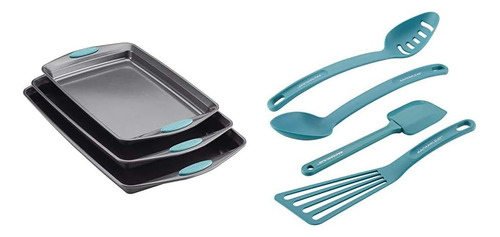 Rachael Ray Juego De Utensilios Y Utensilios Para Hornear, 7