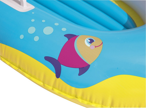 Balsa Inflable Bestway Modelo 34009 Color Naranja