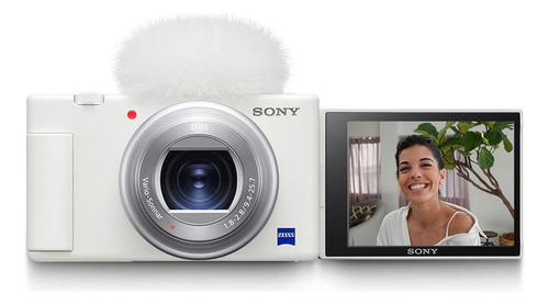 Cámara 4k Hdr Sony Para Videoblogs - Zv-1 Color Negro