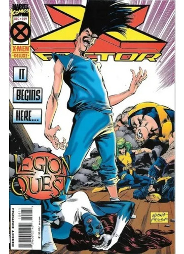 Revista Comic X-factor Legion Quest 109