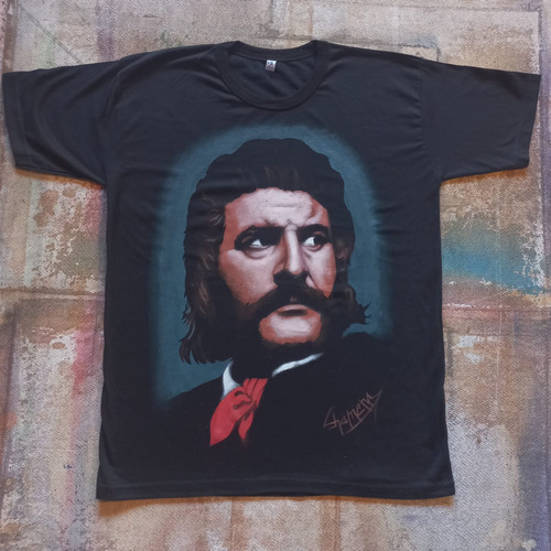 Remera De Larralde Nueva Pintada A Mano