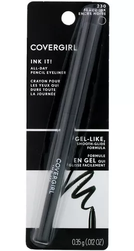 Covergirl Ink It! Delideador, 230 Black Ink, Kit De 2 Piezas