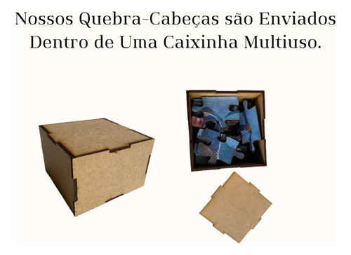 Quebra-cabeça Jogo Infantil Bob Esponja 64 Peças Mdf 18x26