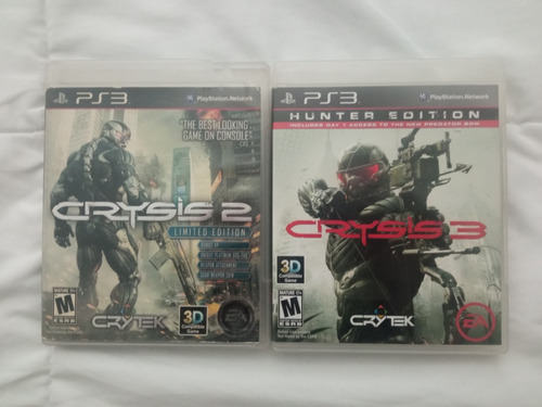 Juegos Físicos Ps3 Colección Crysis